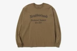 Neighborhood Tee-8 LS . CO Apparel