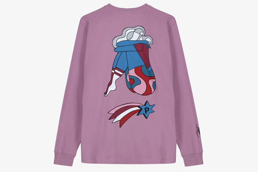 Buy π Apparel By Parra Cloudy Star Long Sleeve Tee π 6 Apparel By Parra Cloudy Star Long Sleeve Tee