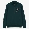 Apparel By Parra Life Experience Half Zip Sweatshirt