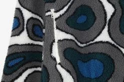 By Parra Amethist Geode Polar Fleece Jumper Apparel
