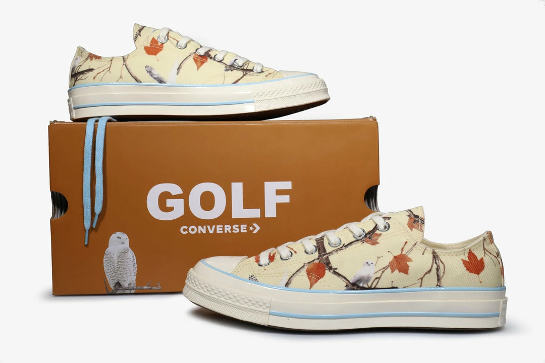 Flash Sale π Converse Chuck 70 Ox X Golf Wang "Owl Camo" π― 9 Converse Chuck 70 Ox X Golf Wang "Owl Camo"
