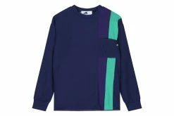 Anglozine Moto Vert Stripe Mesh Jersey