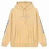 Awake Classic Outline Logo Paneled Embroidered Hoodie