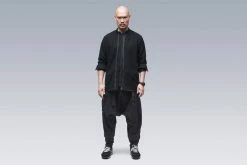 HANON Acronym LA8-AK Cashllama Long Sleeve Zip Shirt Jacket