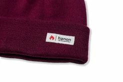 Hanon TCF Label Beanie "Maroon" Accessories & Luggage