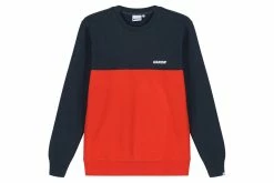 Hanon Cut N Sewn Crewneck Sweatshirt "Brick Red" Sweats & Hoods