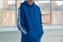 Apparel Hanon Sleeve Printed Hooded Sweatshirt