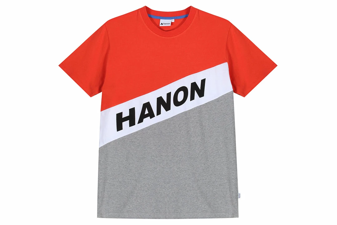 Outlet 😉 Hanon Cut N Sewn Tee "Brick Red" ⭐ 3 Hanon Cut N Sewn Tee "Brick Red"