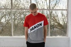 Outlet 😉 Hanon Cut N Sewn Tee "Brick Red" ⭐ 10 Hanon Cut N Sewn Tee