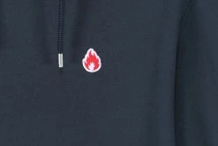 Sweats & Hoods Hanon Flame Badge Hooded Sweatshirt
