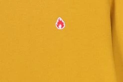 Hanon Flame Badge Crewneck Sweatshirt