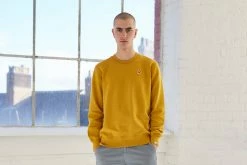 Hanon Flame Badge Crewneck Sweatshirt