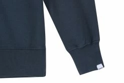 New 🎁 Hanon Flame Badge Crewneck Sweatshirt "Petrol Navy" 🎉 11 Hanon Flame Badge Crewneck Sweatshirt