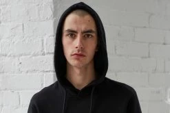 Hanon Bar Logo Hooded Sweatshirt