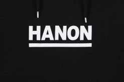 Hanon Bar Logo Hooded Sweatshirt