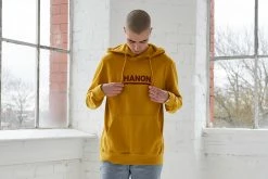 Hanon Bar Logo Hooded Sweatshirt