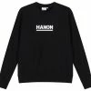 Hanon Bar Logo Crewneck Sweatshirt "Black" Apparel