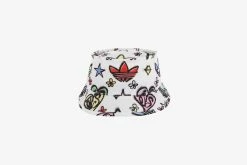 Adidas X Jeremy Scott Mono Bucket Hat Apparel