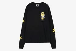 Tees Real Bad Man Free The Weed LS Tee