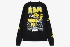 Tees Real Bad Man Free The Weed LS Tee