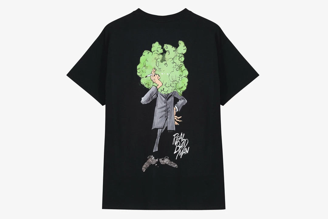 Coupon ❤️ Real Bad Man Smoke Screen SS Tee Tees 👍 6 Real Bad Man Smoke Screen SS Tee Tees