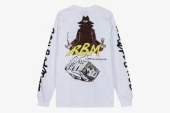 Real Bad Man Piano Meditation LS Tee Apparel