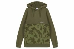 Hanon Camo Print Hooded Sweatshirt Apparel