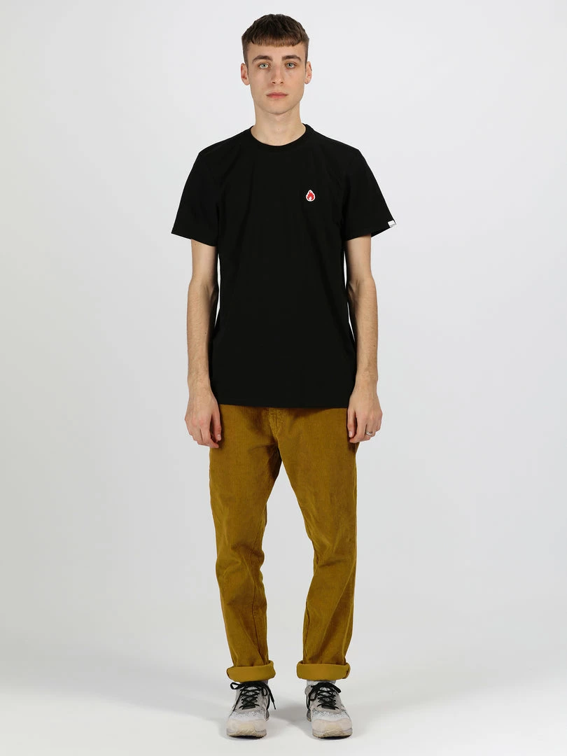 Hot Sale π Apparel Hanon Flame Badge Tee Double Pack "Black/Monument Grey" π 8 Apparel Hanon Flame Badge Tee Double Pack "Black/Monument Grey"