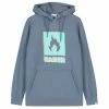 Hanon Crayon Shade Box Logo Hooded Sweatshirt Sweats & Hoods