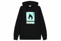 Hanon Crayon Shade Box Logo Hooded Sweatshirt Apparel