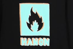 Hanon Crayon Shade Box Logo Hooded Sweatshirt Apparel