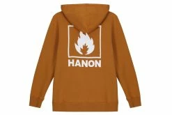 Hanon Box Logo Hooded Sweatshirt