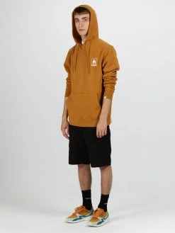 Hanon Box Logo Hooded Sweatshirt