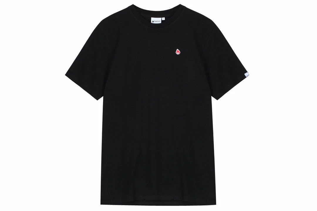 Hot Sale π Apparel Hanon Flame Badge Tee Double Pack "Black/Monument Grey" π 4 Apparel Hanon Flame Badge Tee Double Pack "Black/Monument Grey"