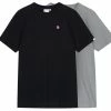 Apparel Hanon Flame Badge Tee Double Pack "Black/Monument Grey"