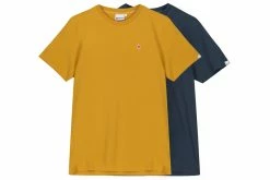 Hanon Flame Badge Tee Double Pack