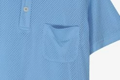 Anglozine Pool Airtex Polo Shirt