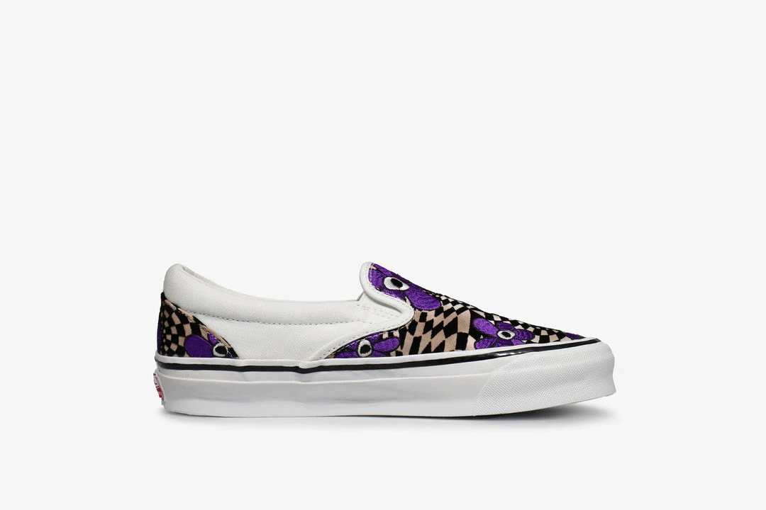 Promo โค๏ธ Vans Vault UA OG Classic Slip-On LX X PAM ๐ 5 Vans Vault UA OG Classic Slip-On LX X PAM